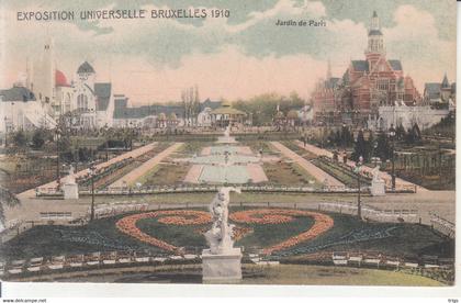 Bruxelles (Exposition Universelle de 1910) - Jardin de Paris