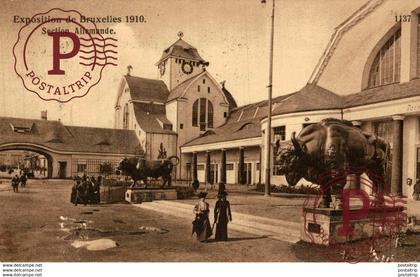 EXPOSITION DE BRUXELLES SECTION ALLEMANDE