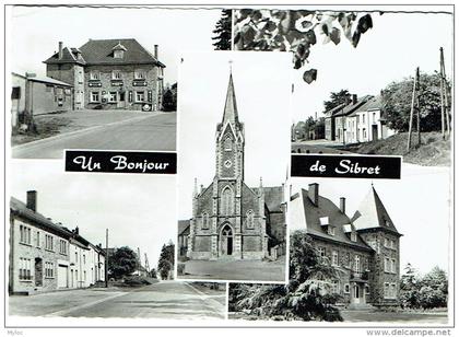 Sibret. Multivues. Bonjour de Sibret. Pension de Famille des Ardennes.
