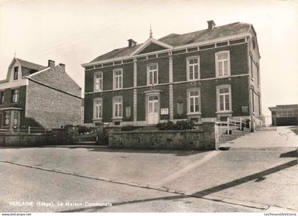 [-20%] BELGIQUE - Verlaine - La maison communale - Carte Postale Ancienne