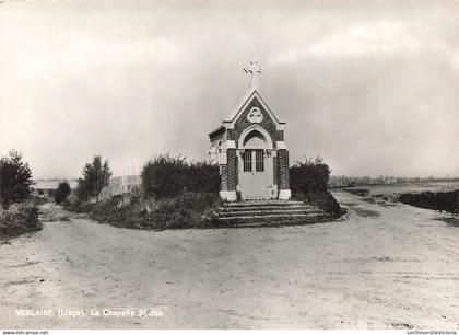 BELGIQUE -  Verlaine - Chapelle St Job - Religion - Monument - Buisson - Herbe - Mémorial - Carte Postale Ancienne
