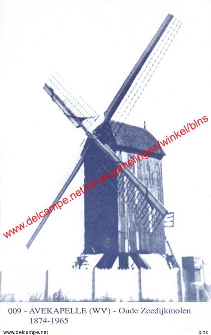 Oude Zeedijmolen - Avekapelle Veurne
