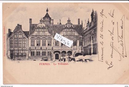 VEURNE  :  Le trubunal  ( 1900 )
