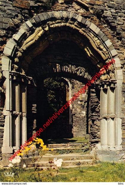 Ruines de l'Abbaye - La porte Trilobée - Villers-la-Ville