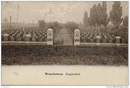 VLETEREN. WESTVLETEREN.  KRIJGSKERKHOF.