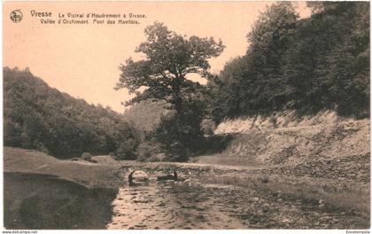 CPA  Carte postale Belgique  Vresse-sur-Semois Vicinal d'Houdremont VM69621ok