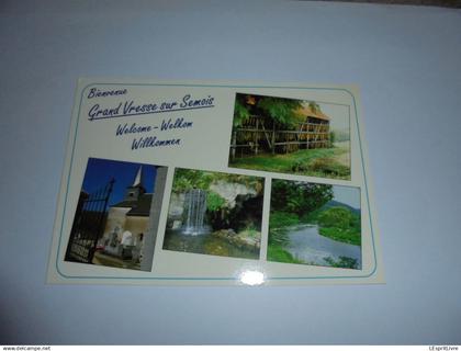 VRESSE Sur SEMOIS Bienvenue Grand Vresse sur Semois Carte Postale Postcard