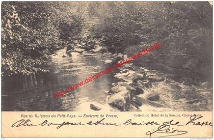 Vue du Ruisseau du Petit-Fays - 1906 - Vresse-sur-Semois