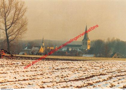 Dorpskern in de winterzon - Waasmunster