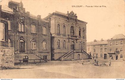 Belgique - WALCOURT (Namur) Place de l'Hôtel de Ville