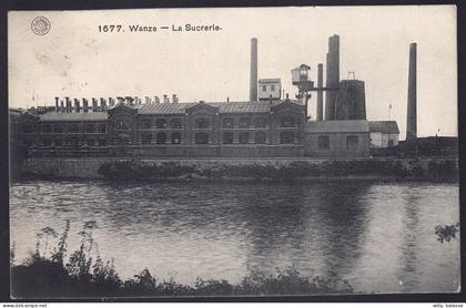 +++ CPA - WANZE - La Sucrerie - Usine   //