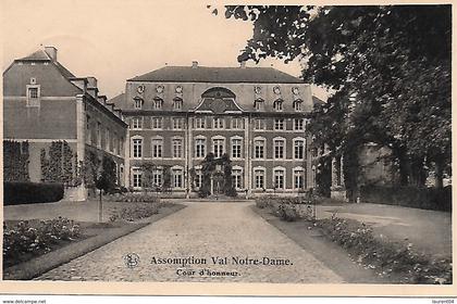WANZE. ANTHEIT. ASSOMTION VAL NOTRE-DAME.  COUR D'HONNEUR