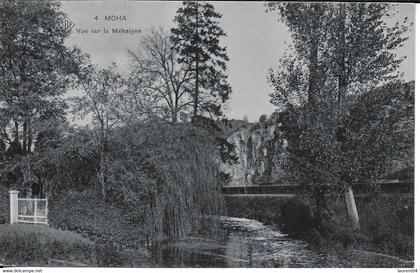WANZE. MOHA.  VUE SUR LA MEHAIGNE. SBP 4