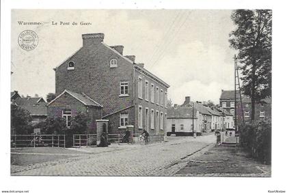 Waremme - Le pont du le Geer.