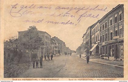 Belgique - HERBESTHAL WELKENRAEDT (Liège) Salut de... - Rue principale