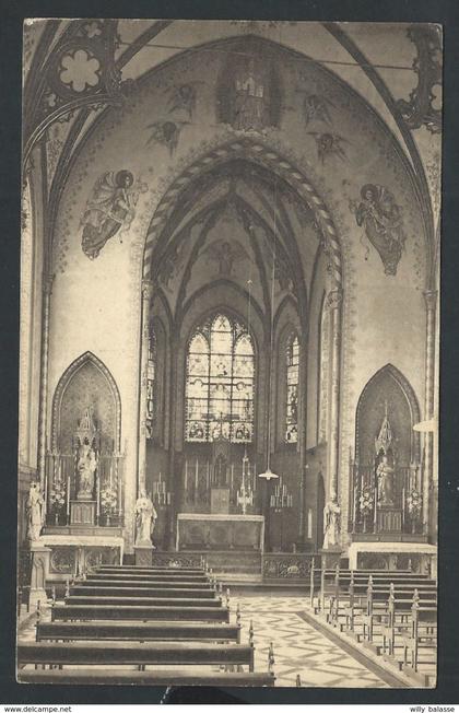 +++ CPA - WELLEN - Pensionnat des Religieuses Ursulines - Pensionaat - Chapelle - Kapel - Nels   //