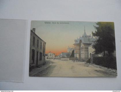 WELLIN Rue du Commerce Colorisée Carte Postale CP Post Card