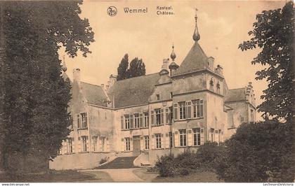 BELGIQUE - Wemmel - Kasteel - Château - Bâtiment - Architecture - Flèche - Allée - Nels - Carte postale ancienne