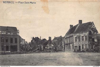 België - WERVIK (W. Vl.) Place Saint-Matin - Au Duc de Brabant