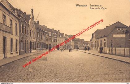 Wervick - Statiestraat - Rue de la Gare - Wervik