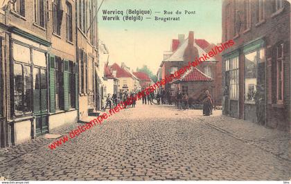 Wervicq - Brugstraat - Rue du Pont - Wervik