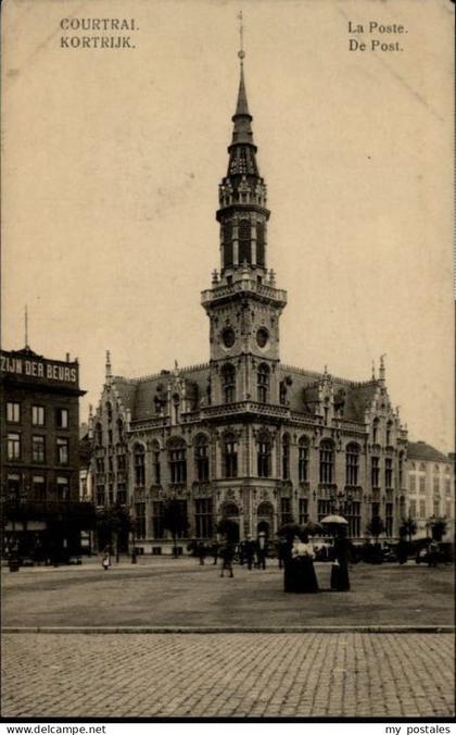 Courtrai KORTRIJK Flandre Belgie Courtrai Kortrijk Post