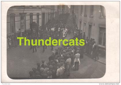 FOTOKAART CARTE DE PHOTO STATIESTRAAT - STATIE STRAAT PLAATS TE IDENTIFICEREN  LIEU A IDENTIFIER