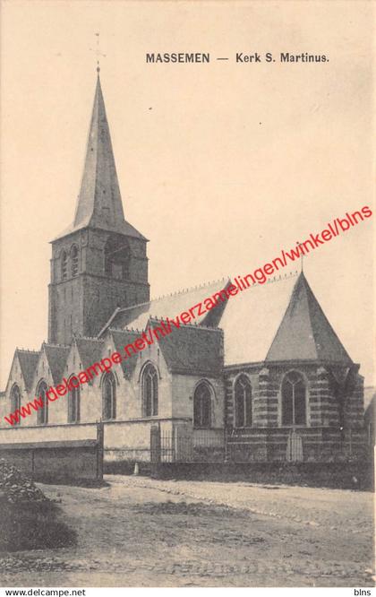 Massemen - Kerk S. Martinus - Wetteren