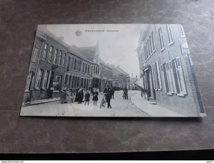 Cpa Wevelghem Wevelgem Statiestraat