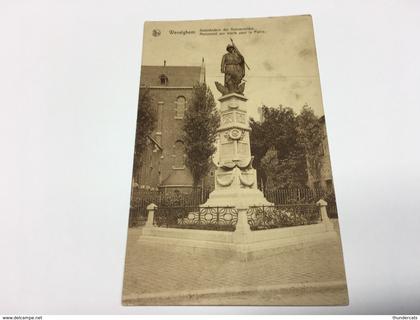 Wevelghem wevelgem Gedenksteen der gesneuvelden
