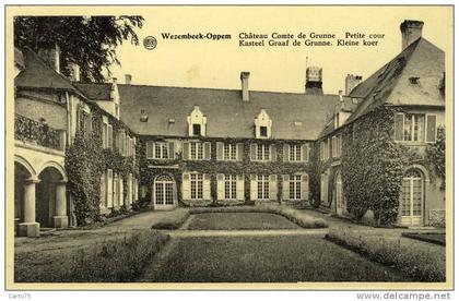 BELGIQUE - Wezembeek-Oppem - Château Compte de Grunne - Kasteel Graaf de Grunne