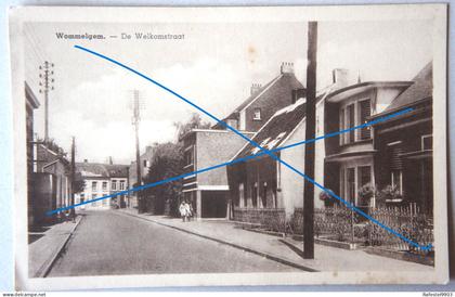 CPA WOMMELGEM De Welkomstraat