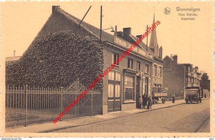 Huis Sterckx - Dasstraat - Schilder J. Sterckx Driesen Behanger - Wommelgem