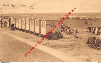 Cabines - Zeebrugge