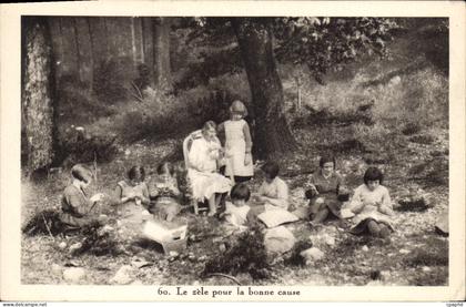 CPA Le Zele des petits Le zele pour la bonne cause