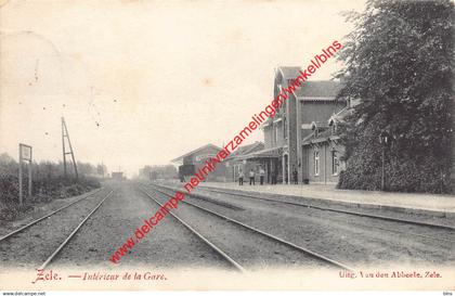 Intérieur de la Gare - Station - Uitg. Van den Abbeele - Zele