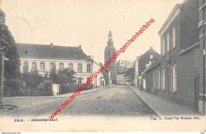 Kerkerstraat - Uitg. L. Coene-Van Brussel - Zele