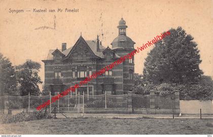 Syngem - Kasteel van Mr Amelot - Zingem