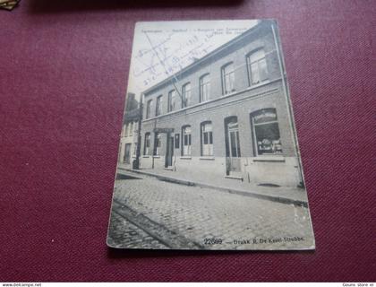BC14-65 Cpa Somergem Gasthof Burgslot van Somergem Zomergem - lire verso