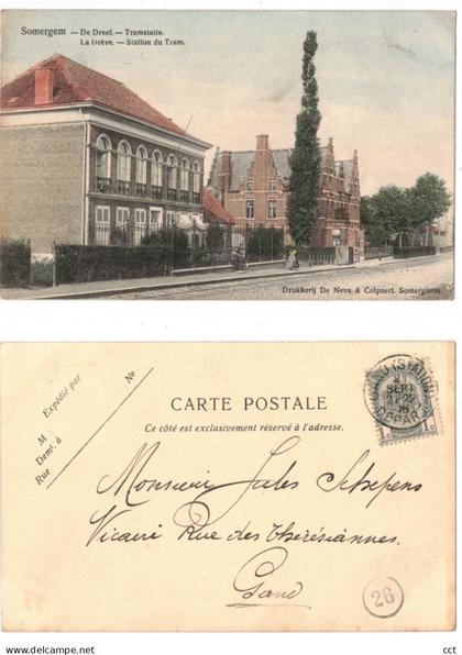 Somergem  Zomergem   De Dreef  Tramstatie  La Drève  Station du Tram