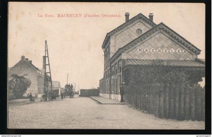 MACHELEN     LA GARE     ( FLANDRE ORIENTALE)