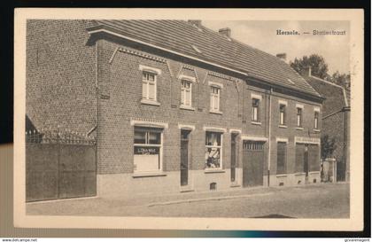 HERZELE      STATIESTRAAT.  ( CAFE E.ERAUW )