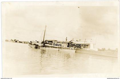 British Honduras Belize Loading Bananas photocard