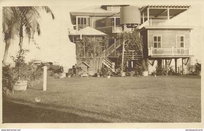 british honduras, BELIZE, Unknown House with Garden (1910s) Frank Read RPPC