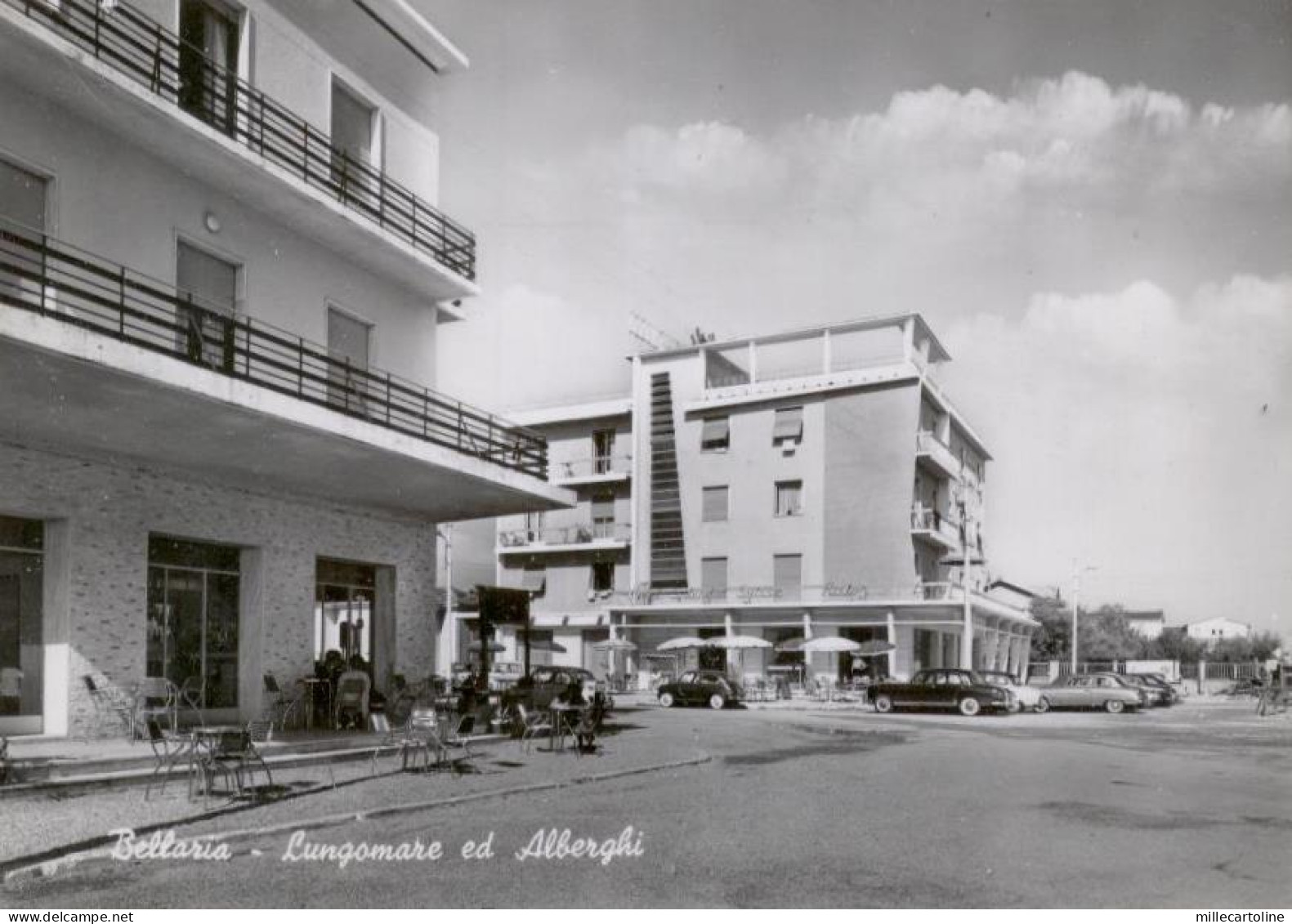 * BELLARIA - Lungomare ed Alberghi