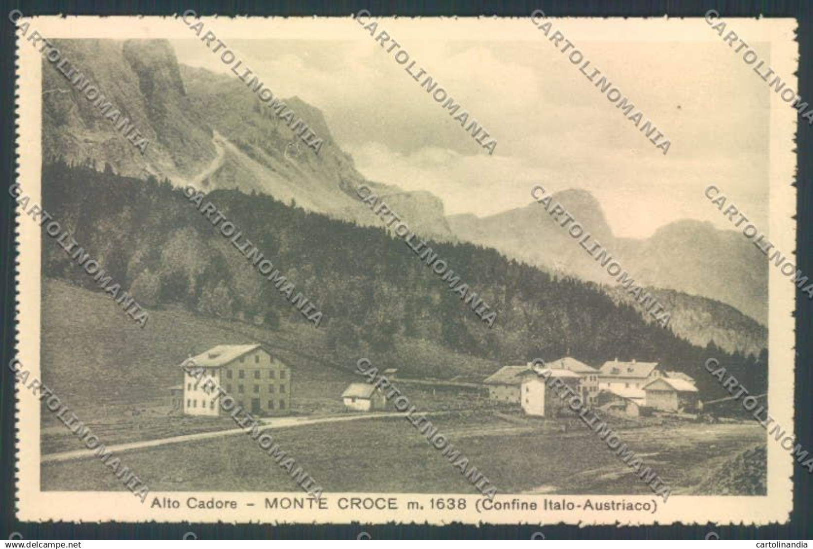 Belluno Cadore cartolina LQ9747