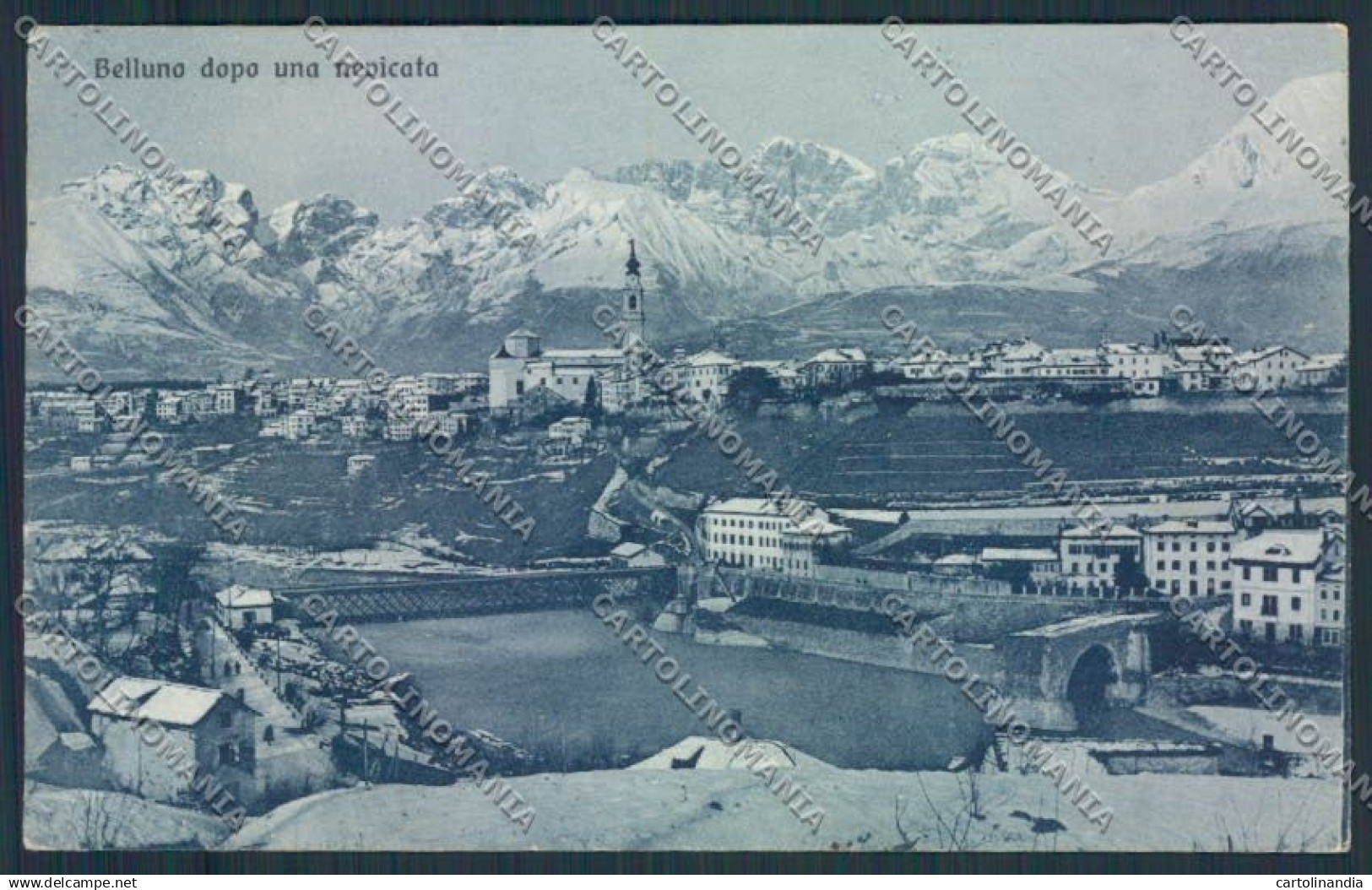 Belluno Città cartolina MV4442