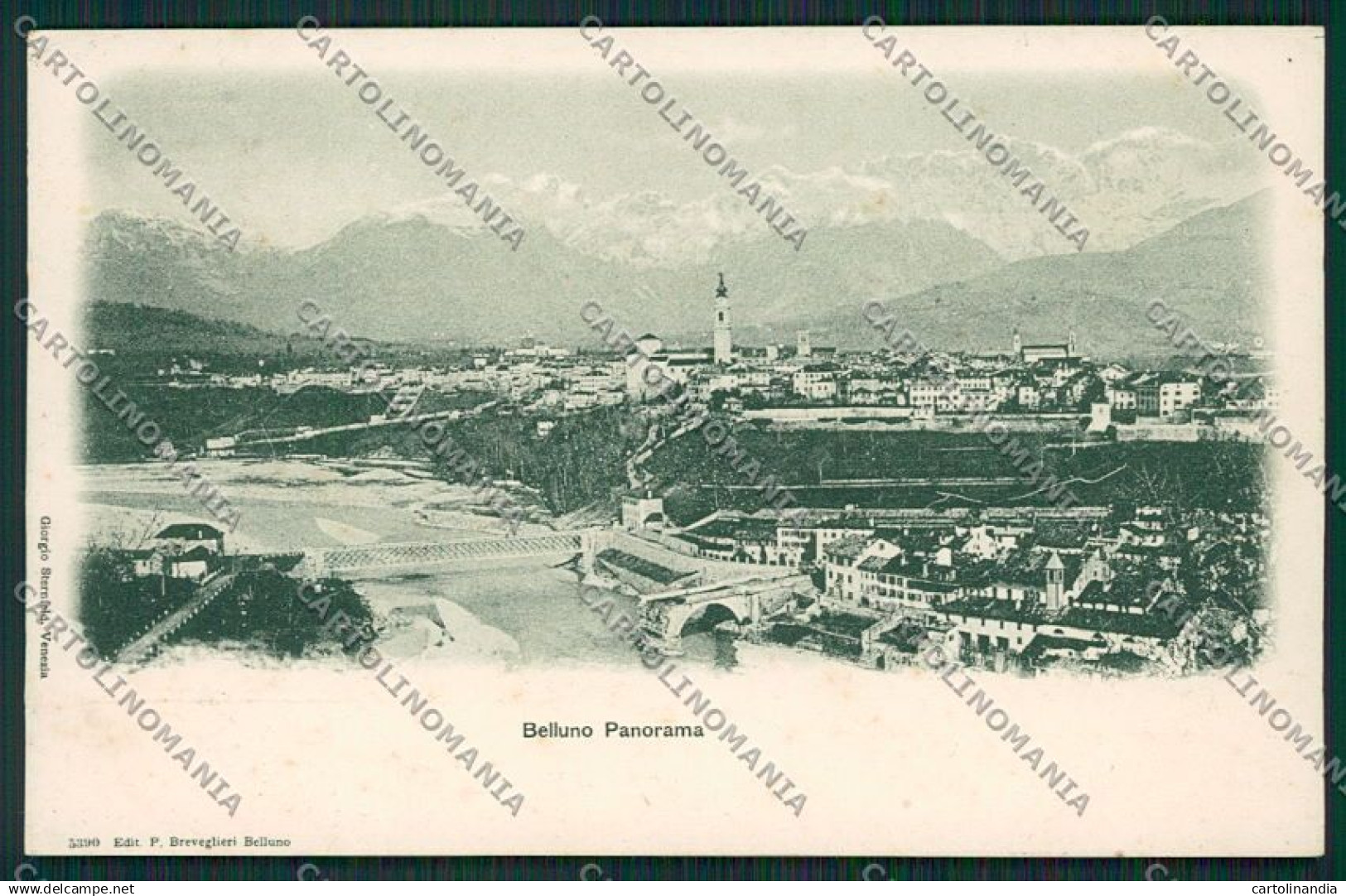 Belluno Città cartolina RB5258