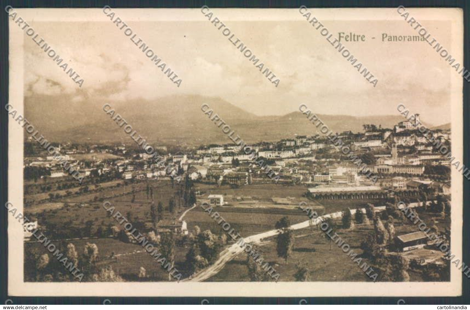 Belluno Feltre cartolina LQ9247