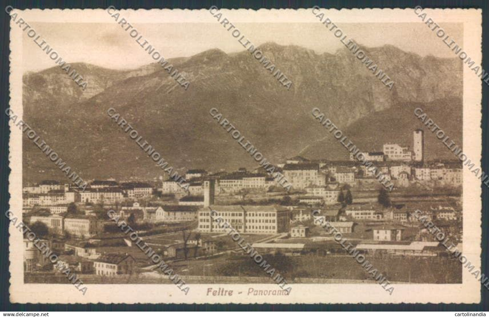 Belluno Feltre cartolina LQ9248